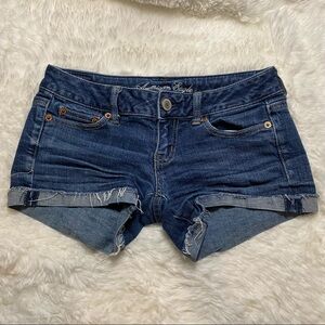 American Eagle Jeans Shorts Size 0